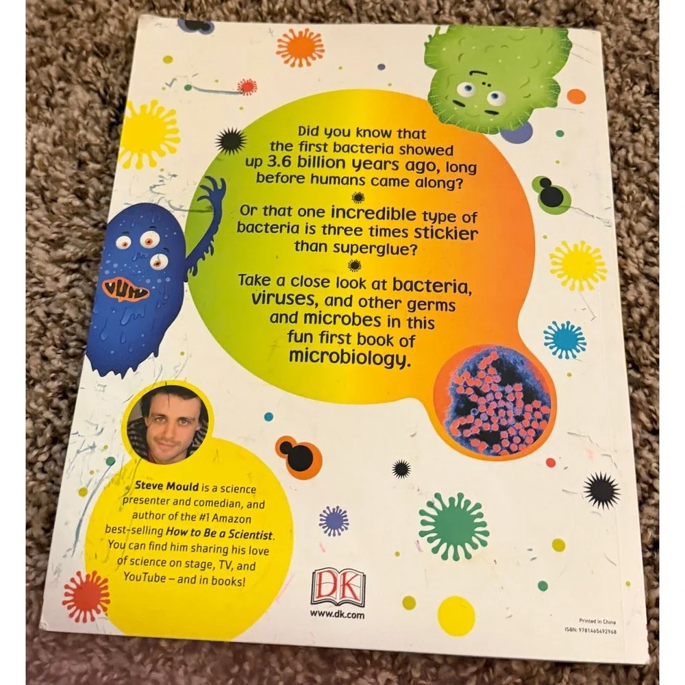 DK-The Bacteria Book & Sherm the Germ Books